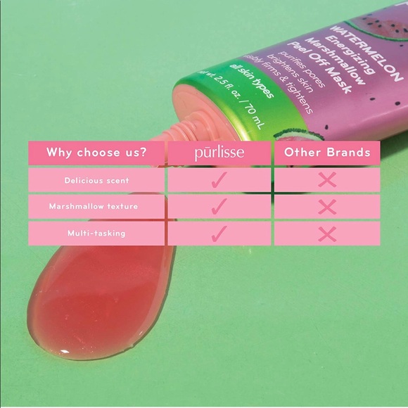 purlisse Watermelon Marshmallow Peel Off Mask - Picture 4 of 4